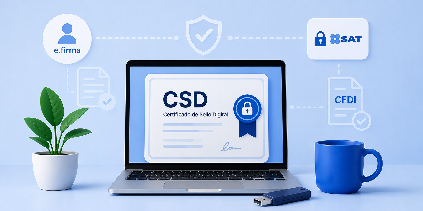 Certificado de Sello Digital CSD para facturar en México